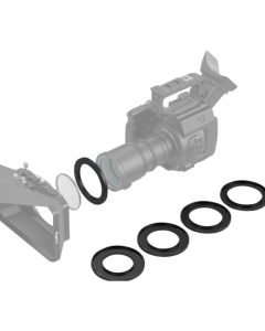 SmallRig 3410 Screw-In Reduction Ring Set met Filter Thread voor Matte Box 2660