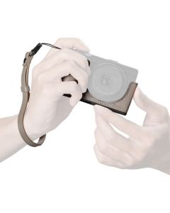 SmallRig 5677 Leather Case Kit for Ricoh GR IV / GR III / GR IIIx / GR III HDF / GR IIIx HDF Grijs