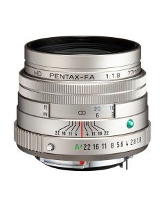 Pentax 77mm F1.8 HD FA Limited Zilver K-Mount