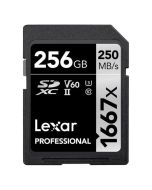 Lexar SDXC 256GB Professional 1667x / 250 Mb/s UHS-II