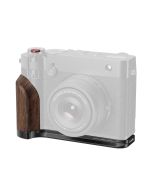 SmallRig 5266 L-Shape Mount Plate with Wooden Handle For Fujifilm GFX100RF Black