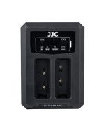 JJC USB Dual Charger voor Olympus BLS-1/BLS-5/BLS-50 (DCH-BLS5)