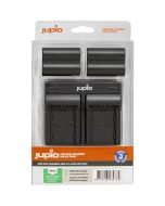 Jupio Kit 2x Accu NP-W235 - 2300mAh + USB Dual Charger