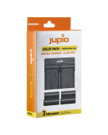 Jupio Value Pack: 2x Battery EN-EL15C 2100mAh + USB Dual Charger (CNI1006V3)