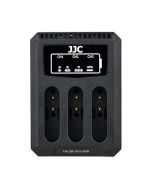 JJC USB Dual Charger voor Ricoh DB-110 / Olympus Li-90B (DCH-DB110)