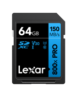 Lexar 64GB SDXC 800x Pro / 150Mb/s UHS-I V30
