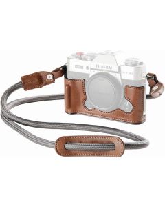 SmallRig 5670 Leather Half Case Kit for FUJIFILM X-T30 / X-T30 II / X-T30 III Brown