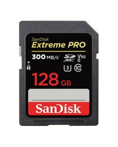 Sandisk SDXC Extreme Pro 128GB UHS-II 300MB/s V90