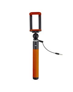 Caruba Selfie Stick Plug & Play Oranje