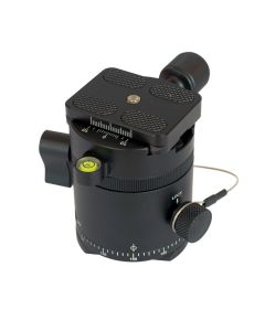 Caruba DH-55 Panoramakop Kliksysteem - Roterende Topring & Quick Release