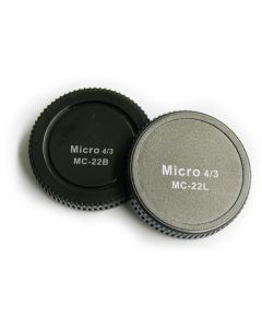 Pixel Lens Rear Cap MC-22B + Body Cap MC-22L voor Micro Four Thirds