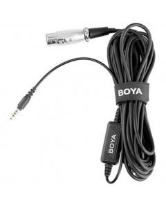 Boya BY-BCA6 XLR naar 3.5 mm TRS Microfoon Adapter