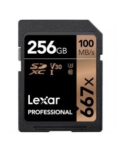 Lexar SDXC 256GB Pro 667x / 100 Mb/s UHS-I