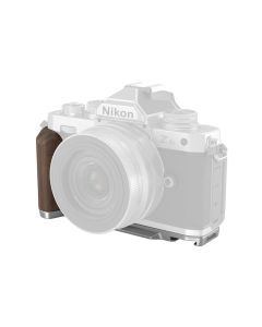 SmallRig 4803 Wooden L-Shape Grip for Nikon Z FC Camera (Silver)