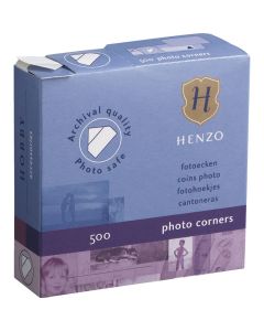 Henzo Photo Corners - Fotohoekjes 500 Stuks