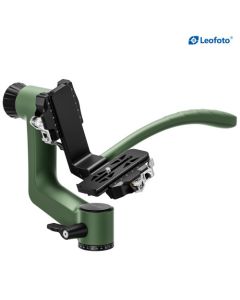 Leofoto PG-3SL Carbon Gimbal Head with Long Handle Green