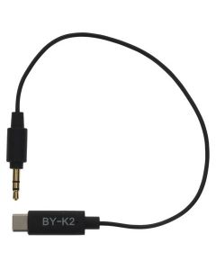 Boya BY-K2 Universele Adapter 3.5mm TRS naar USB-C