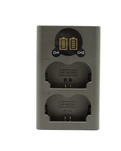 Dubbele USB Acculader voor Fujifilm NP-W235 (Occ)
