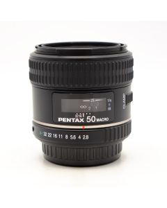 Pentax 50mm F2.8 Macro SMC DFA K-Mount Objectief (Occ)