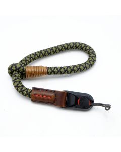 Polsriem Rond Groen / Zwart met Peak Design Anchor Link (Occ)