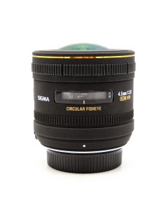Sigma 4.5mm F2.8 DC EX HSM Fisheye Nikon F-Mount (Occ)