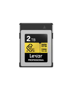 Lexar 2TB CFexpress Pro Type B Gold 4.0 Series - R3600/W3300MB/s