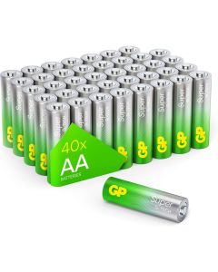 GP AA Batterij Alkaline Super 1.5V - 40 Stuks