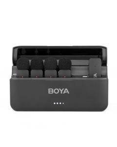 Boya BY-V4U 2.4GHz Four-Channel Wireless Mic with USB-C Plug