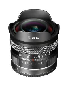 Meike 7.5mm F2.8 MFT-Mount Objectief