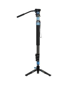Sirui P-424FL Carbon Monopod + VA-5 Videokop