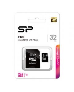 Silicon Power 32GB MicroSDHC Card Elite Class 10 UHS-1