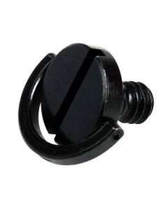 Caruba 1/4" Schroef met D-Ring Zwart SC-5