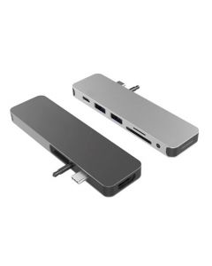 Hyper Solo Hub 7-in-1 USB-C Zilver