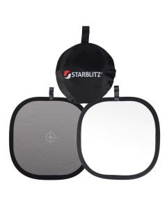 Starblitz 2-in-1 Reflectiescherm Grijs / Wit 56cm