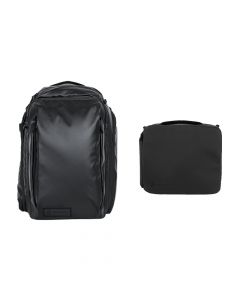 WANDRD TRANSIT 35L Travel Backpack Black Essential Bundle