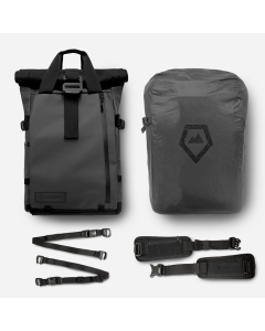 WANDRD PRVKE 21-Liter Rugtas V3 Zwart Travel Bundel