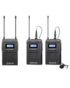 Boya BY-WM8 Pro-K2 UHF Draadloze Duo Lavalier Microfoon