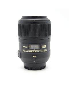Nikon 85mm F3.5G AF-S Micro ED VR DX Objectief (Occ)