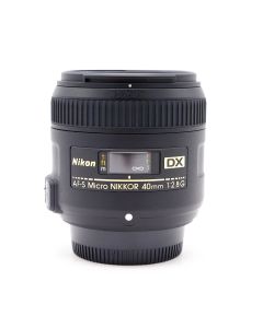 Nikon 40mm F2.8G AF-S DX Micro Nikkor Objectief (Occ)