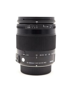 Sigma 18-200mm F3.5-6.3 DC OS HSM Macro Contemporary Nikon F-Mount (Occ)